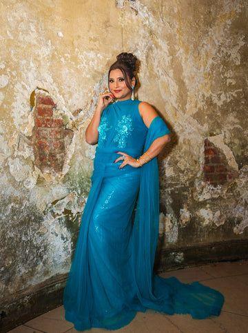 Sapphire Heritage Drape