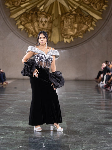 Obsidian Empress Corset Gown