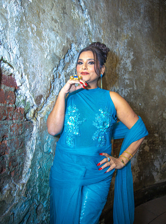 Sapphire Heritage Drape