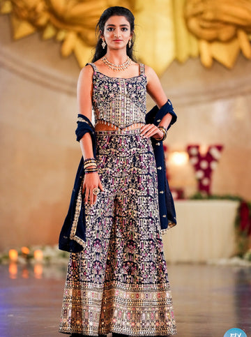 Royal Radiance Embroidered Lehenga